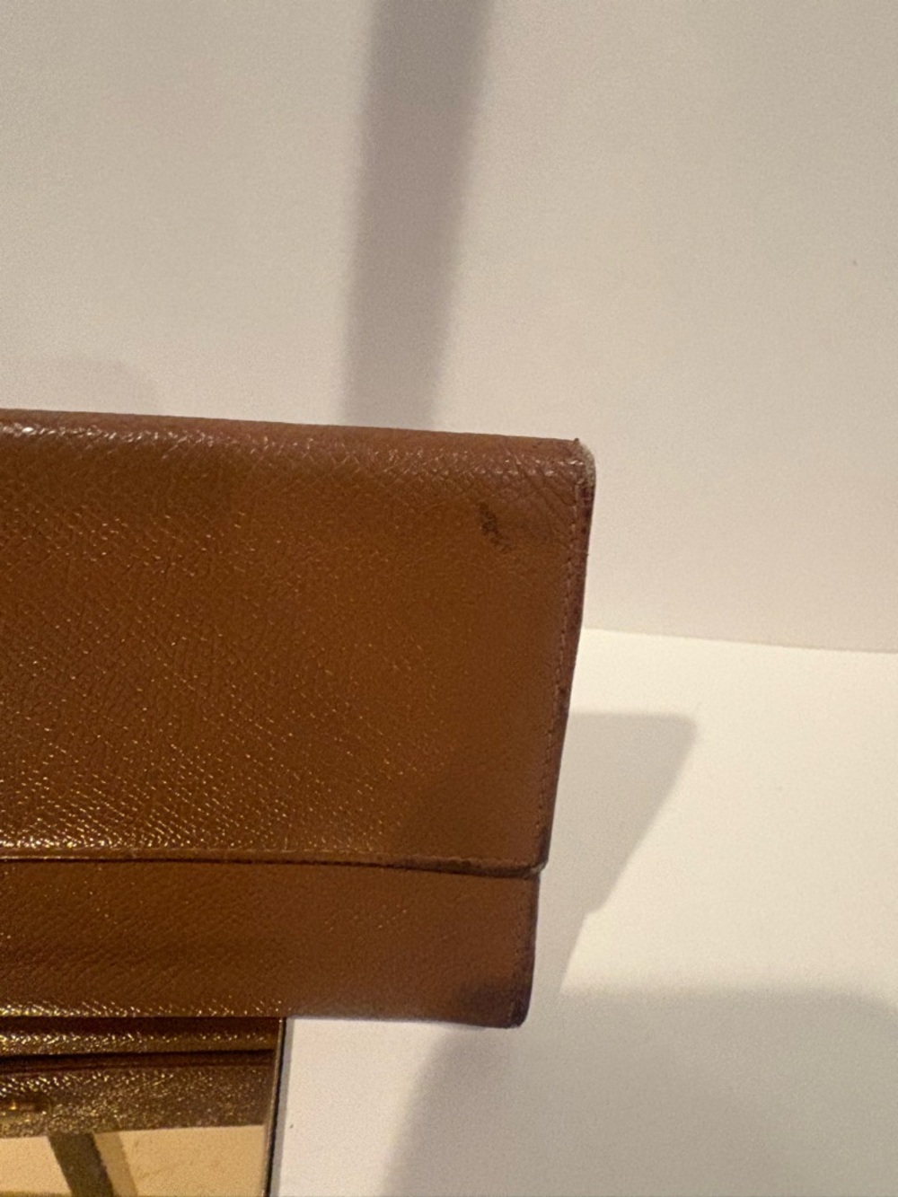 Blvgari brown leather long wallet - Picture 2 of 12